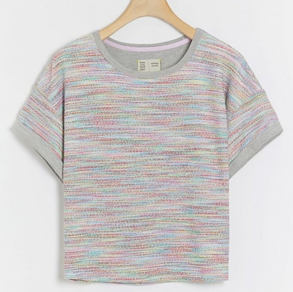 Anthropologie Tops - Anthro Saturday Sunday Aphra space-dyed know top